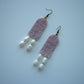 Ecru earrings #92