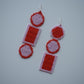 Contemporary earrings #1