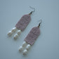 Ecru earrings #92