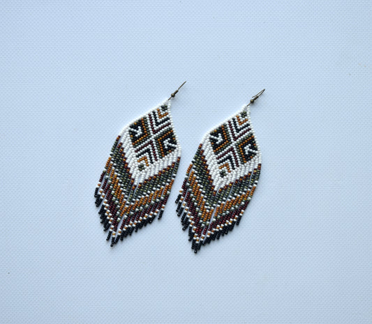 Native american beaded earrings