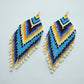 Native style beaded earrings