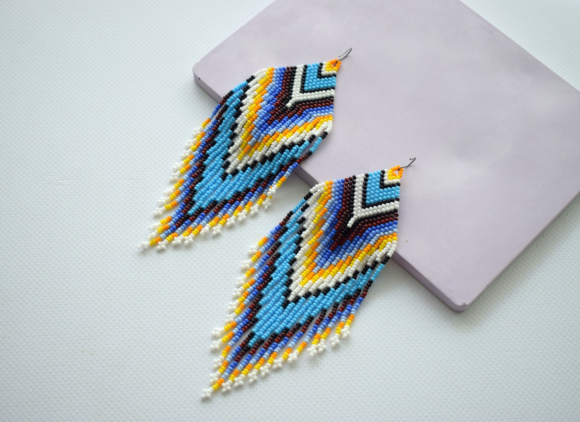 Native american beaded earrings