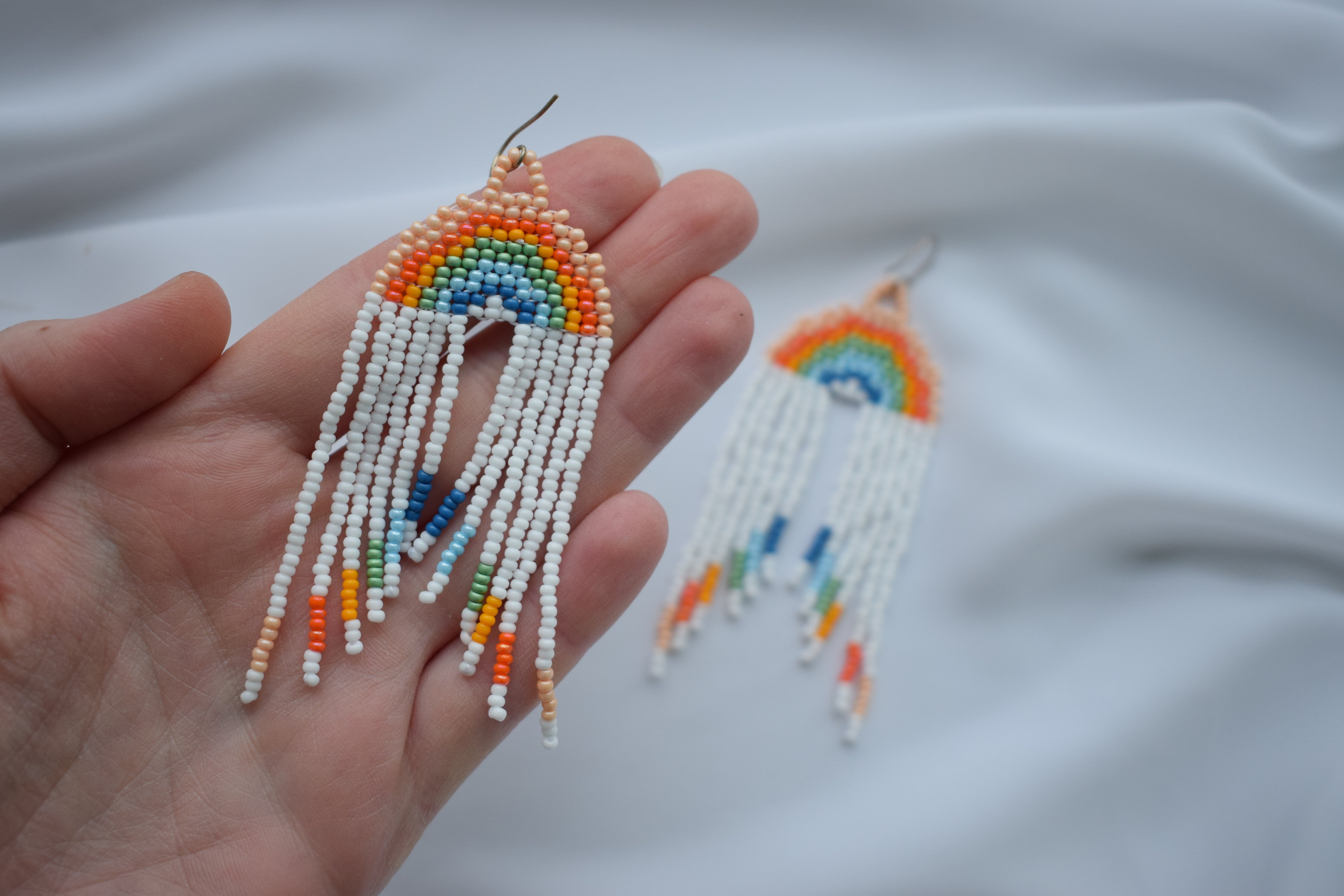 Navajo Handmade Dream Catcher Earrings – Silver Eagle Gallery