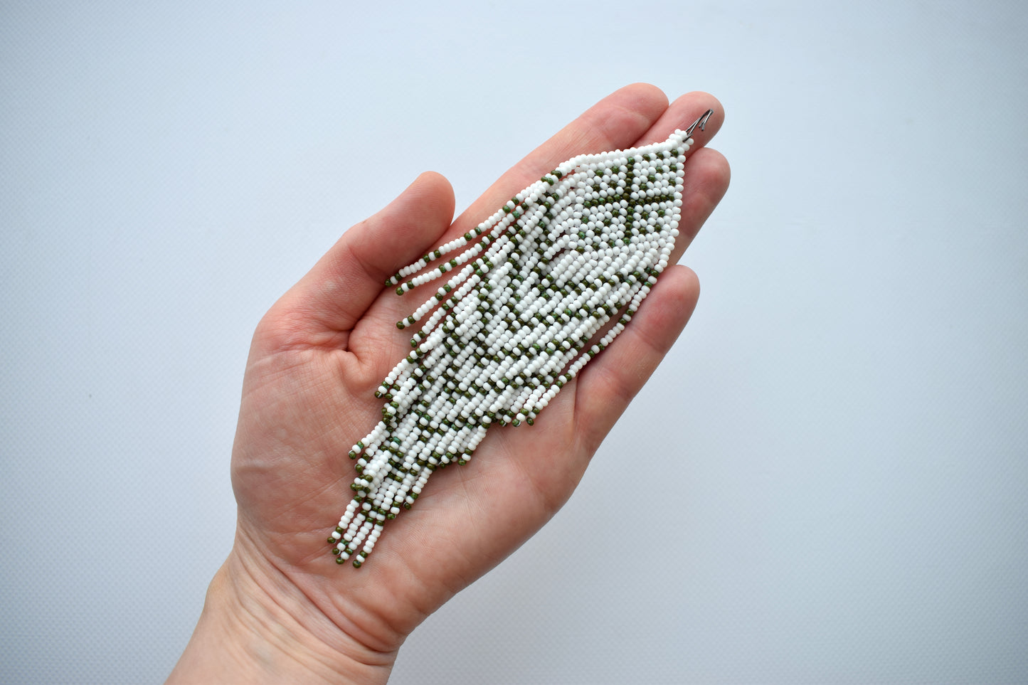 Native american seed bead earrings