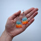 Mountains beaded earrings