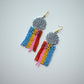 Seed bead earrings