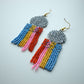 Handmade beaded earrings