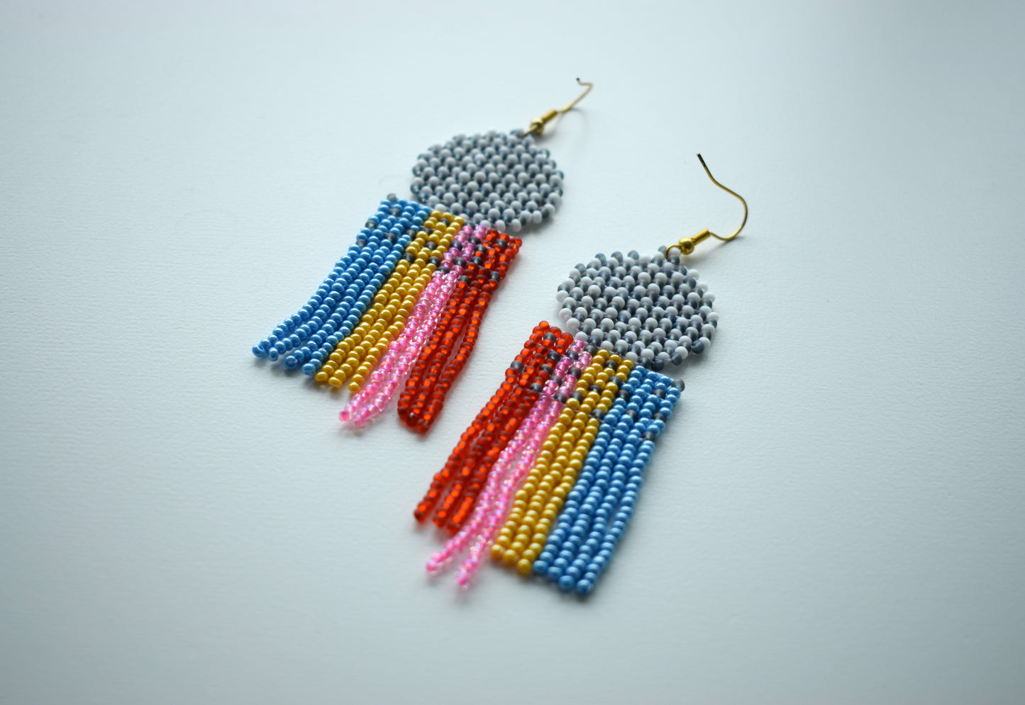 Handmade beaded earrings