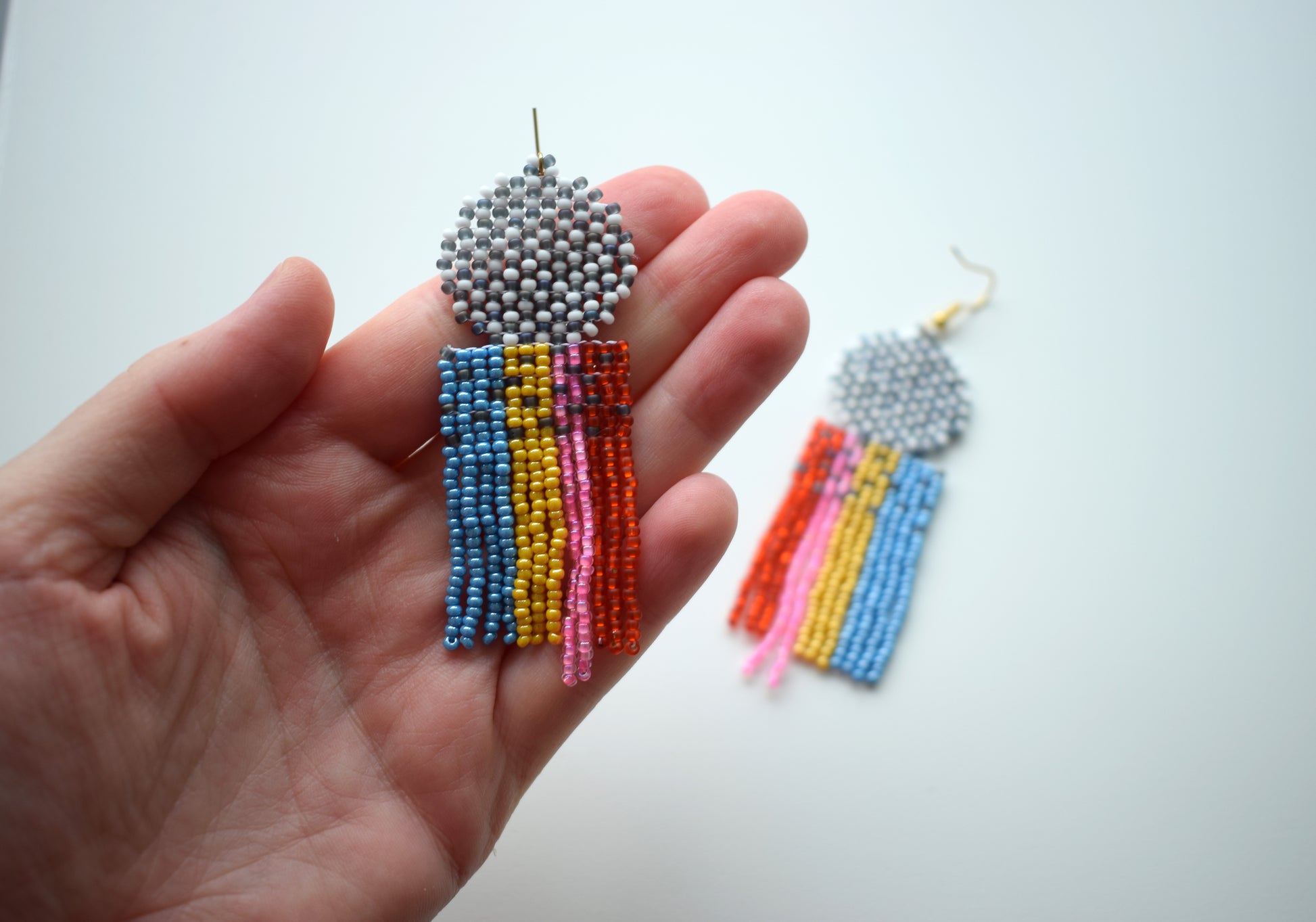 Lightweight beaded earrings