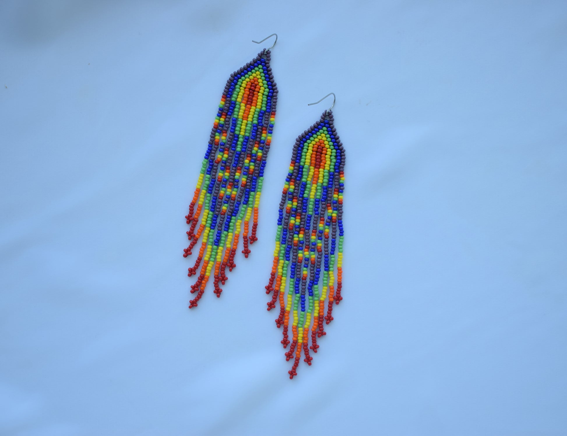 Lgbt beaded earrings