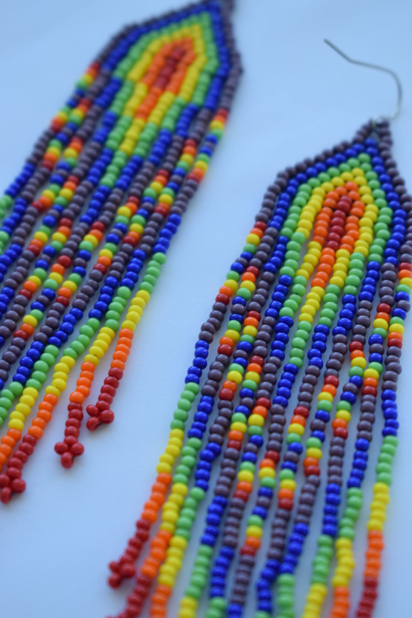 Lgbt beaded earrings