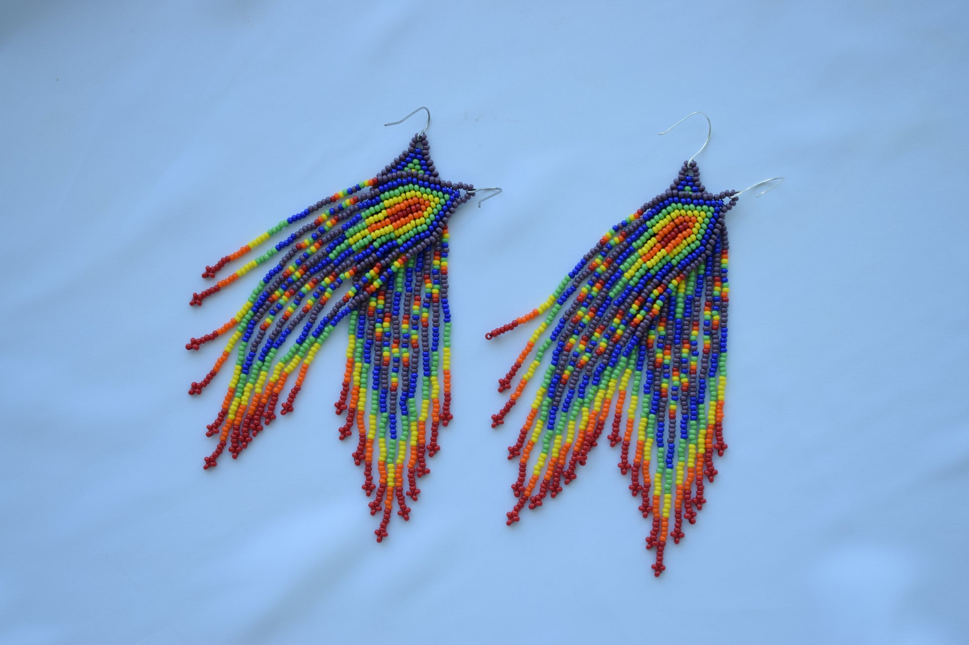 Lgbt beaded earrings