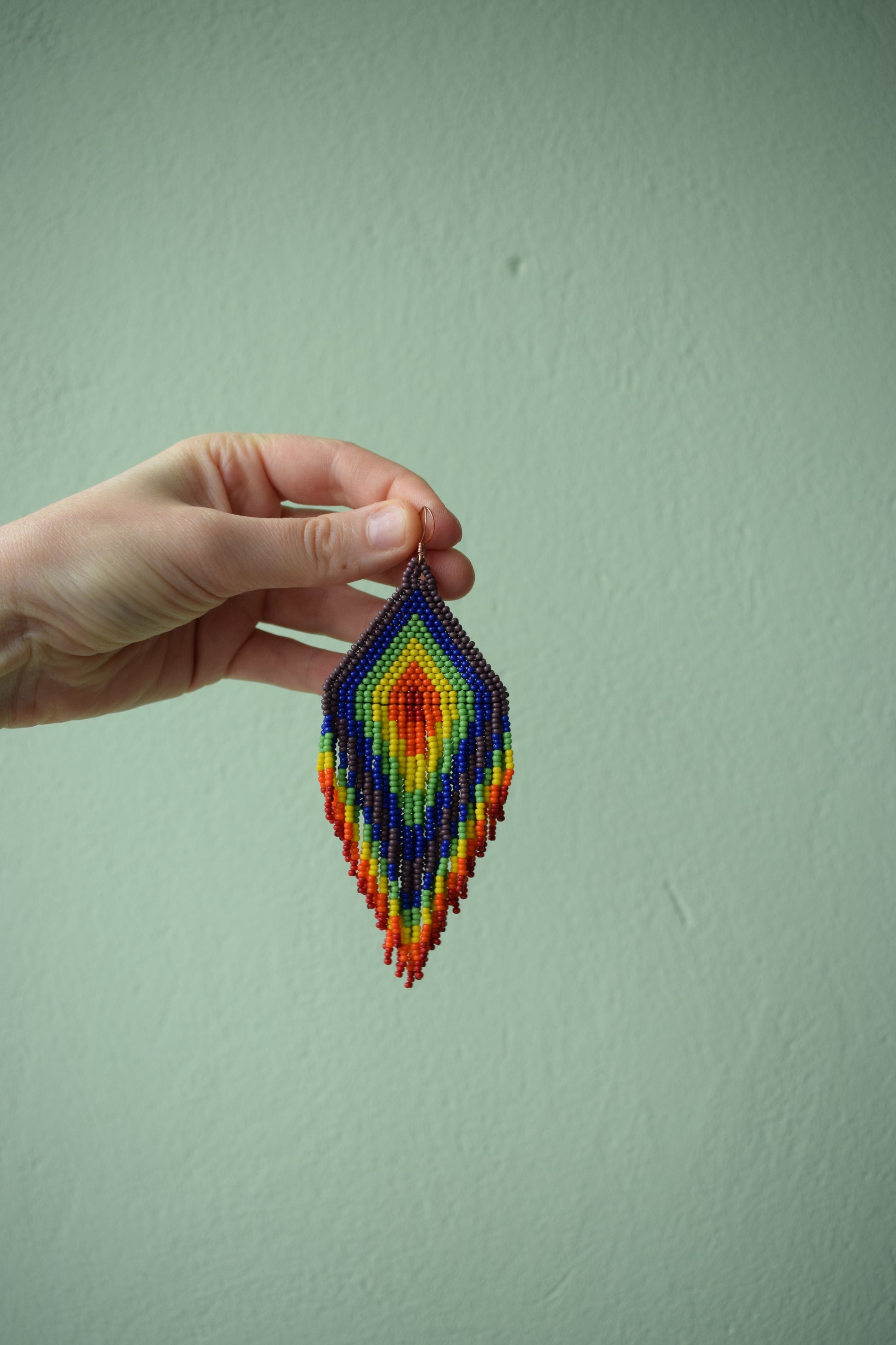 LGBT beaded earrings Pride