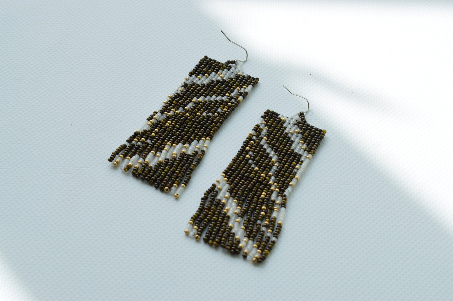 Handmade beaded earrings