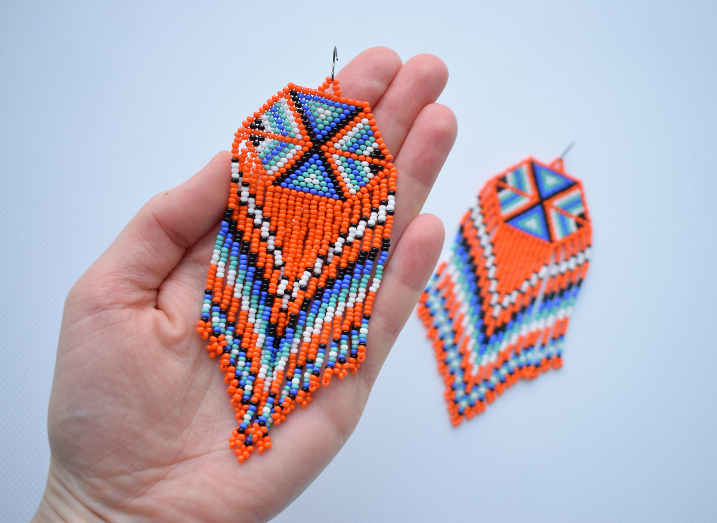 Native american beaded earrings