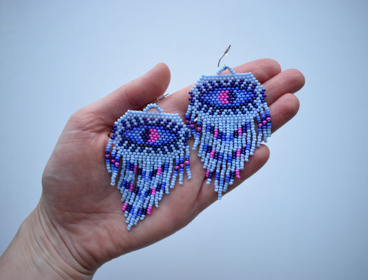 Native american beaded earrings