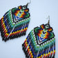 Rainbow earrings