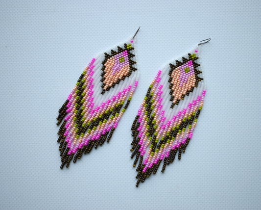 Native american beaded earrings