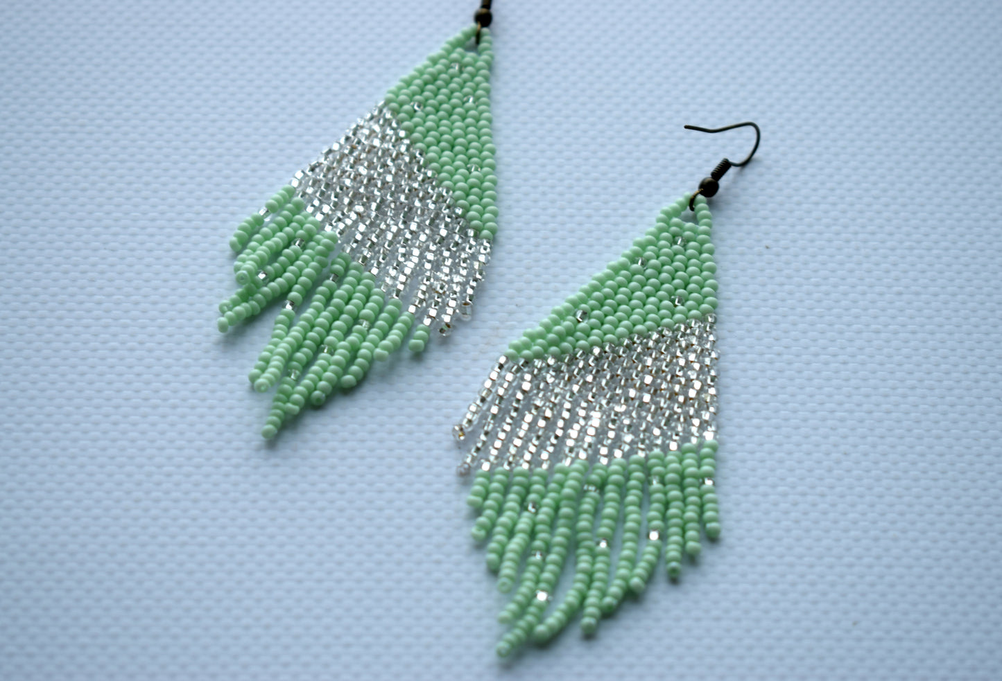 Mint and Turquoise earrings